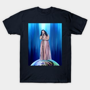 Ethereal Elegant Songstress of the World T-Shirt